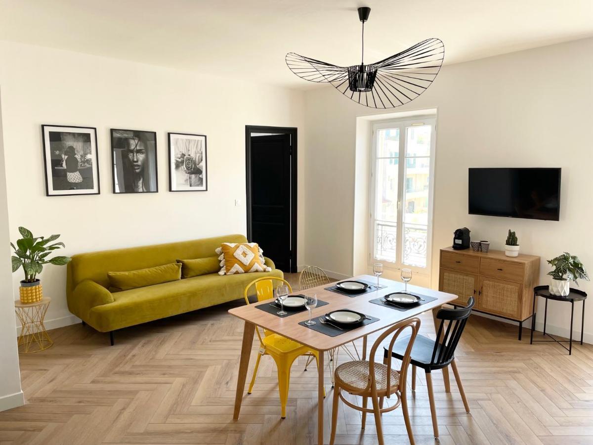 French Riviera Apt - Cosy & Design - 250m Promenade Des Anglais Apartamento Niza